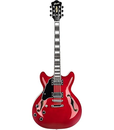 Amazon.com: Grote Full Scale Electric Guitar Semi-Hollow